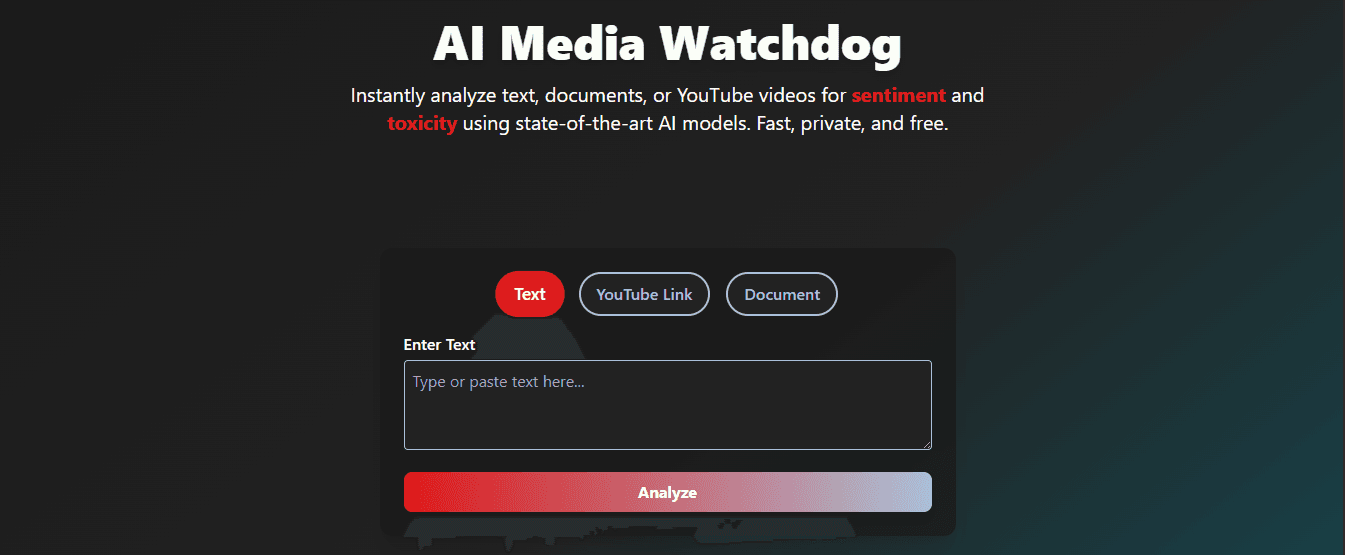 AI Media Watchdog